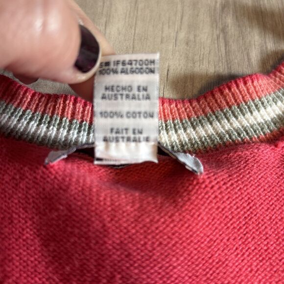 IZOD Women’s Varsity V Neck Preppy Classic Sweater Size 2X - Picture 7 of 11